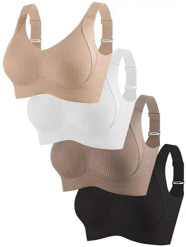 ๐Last Day Buy 1 Get 3 Packs ๐ฅ Super firming bra | Wire-free push-up bra ๐ No more sagging breasts