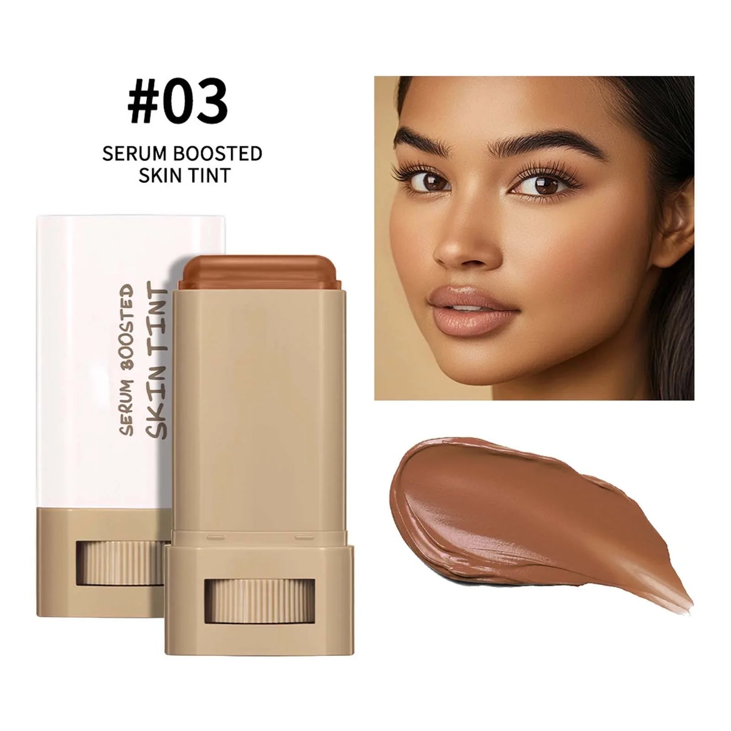 ✨ LAST DAY PROMOTION 🎁Buy 1 Get 1 Free-🔥Foundation Stick Beauty Balm Serum Boosted Skin Tint