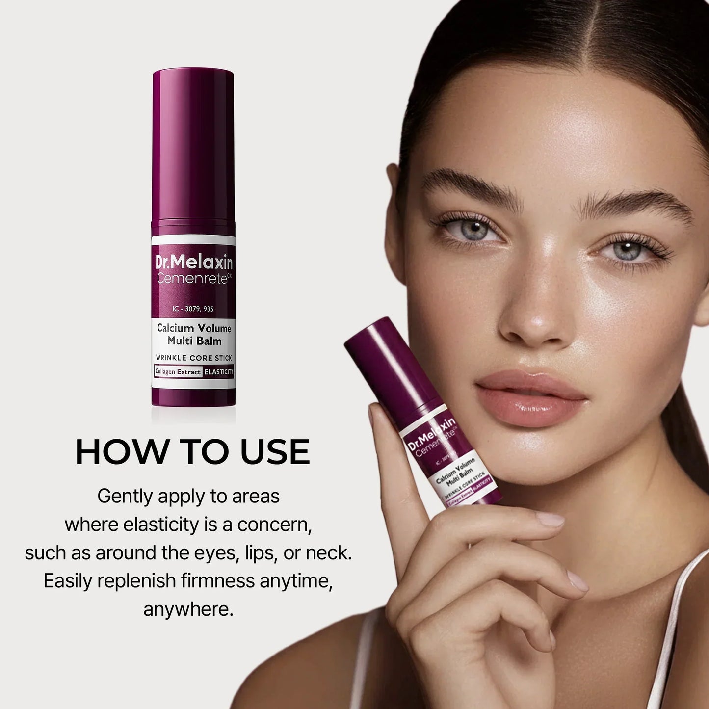 🏆 #1 Bestselling🏆--Cemenrete Calcium Multi Balm 💫 Anti-Aging & Firming Korean Skincare Stick🔥