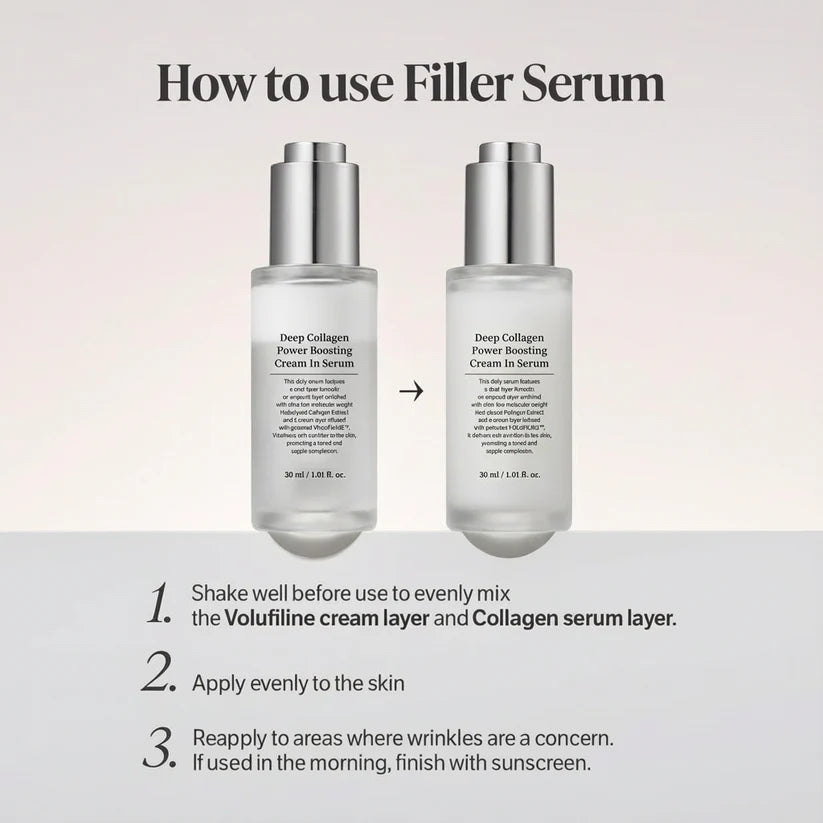 Limited-Time Offer Glow Up Serum — Volufiline + Collagen “Cream-in-Serum”