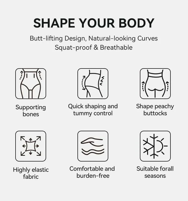 High Waist Tummy Control Shapewear Panties