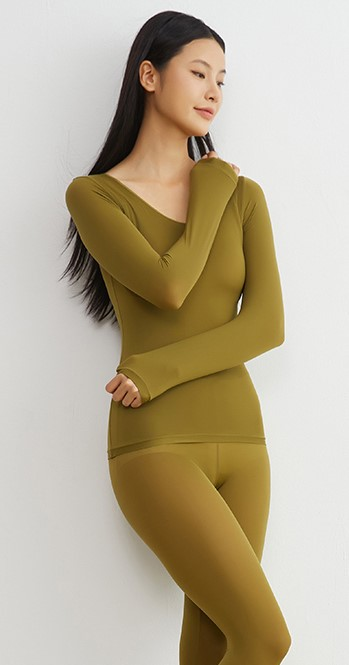 🌸Ultra-thin hyaluronic acid seamless skin care clothing two-piece set✨