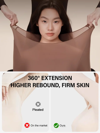🌸Ultra-thin hyaluronic acid seamless skin care clothing two-piece set✨