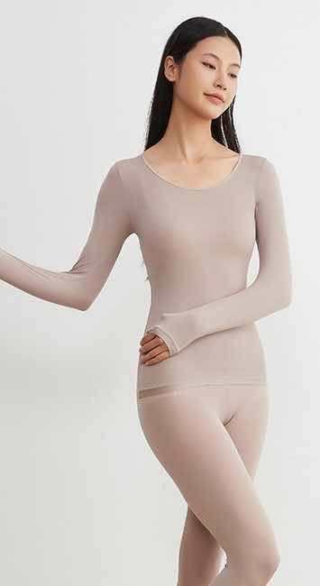 🌸Ultra-thin hyaluronic acid seamless skin care clothing two-piece set✨