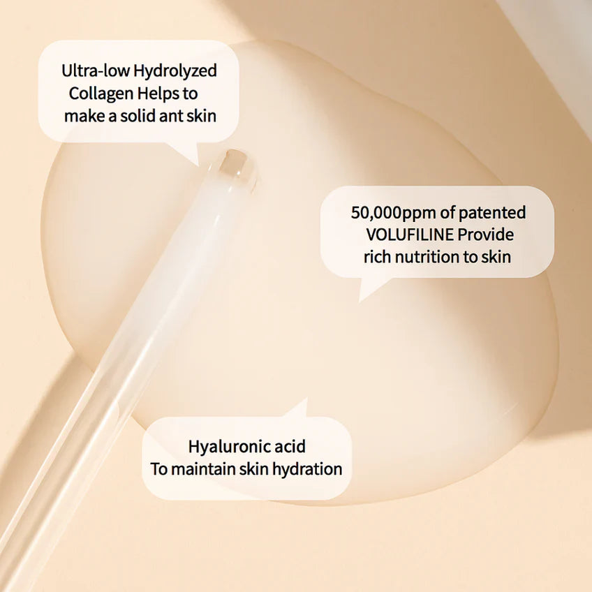 Korean Collagen Boosting Anti-Wrinkle Serum – Volufiline, Elasticity & Glass Skin Hydration