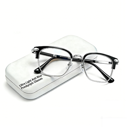 🎁Hot Sale🔥👓Ultra Light Anti Blue Presbyopic Glasses✨
