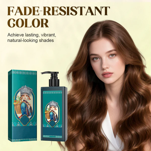 207ml Tintura per capelli all'estratto vegetale per capelli grigi