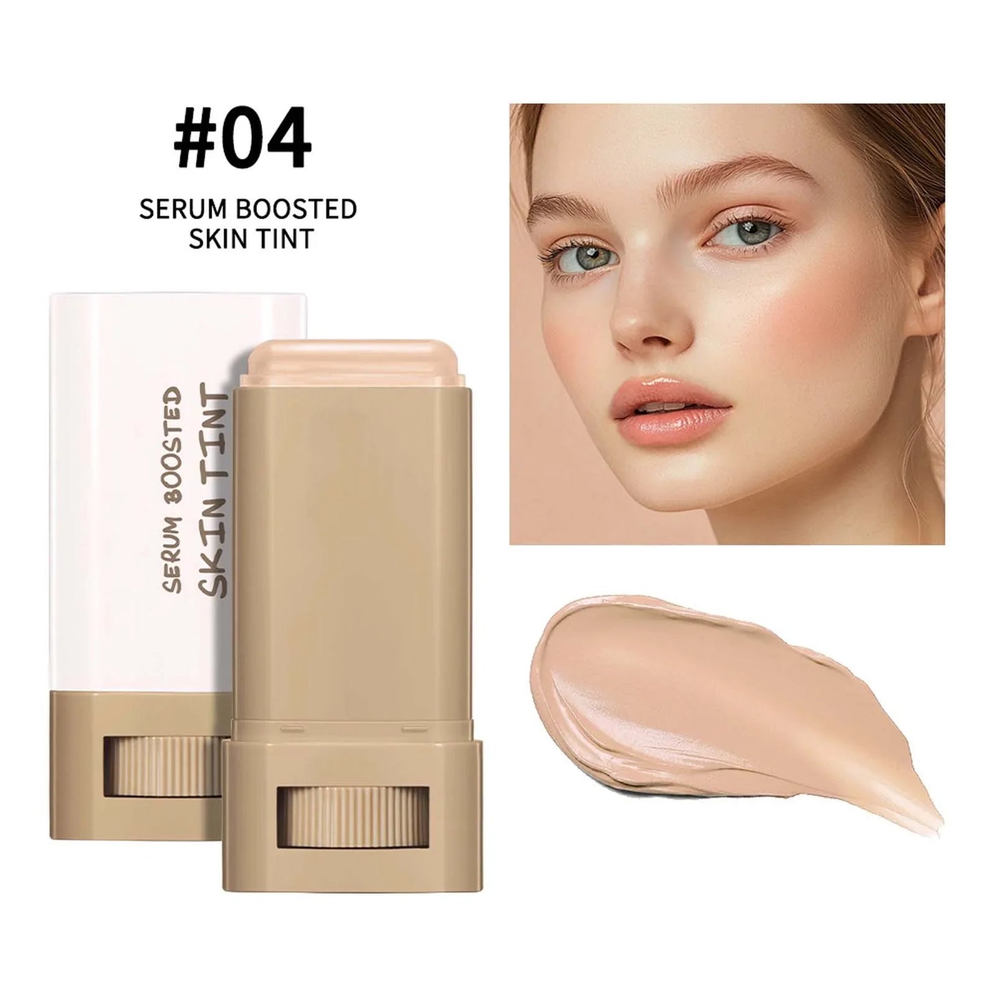✨ LAST DAY PROMOTION 🎁Buy 1 Get 1 Free-🔥Foundation Stick Beauty Balm Serum Boosted Skin Tint