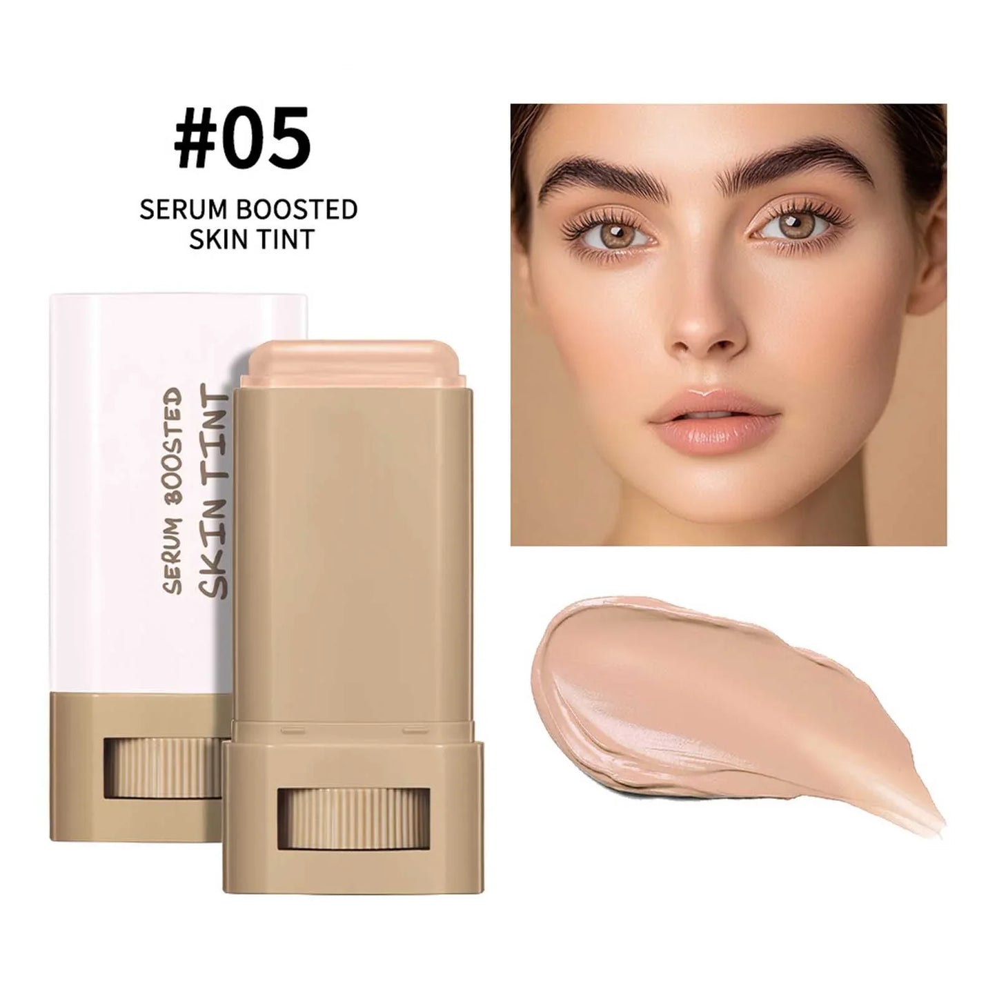 ✨ LAST DAY PROMOTION 🎁Buy 1 Get 1 Free-🔥Foundation Stick Beauty Balm Serum Boosted Skin Tint