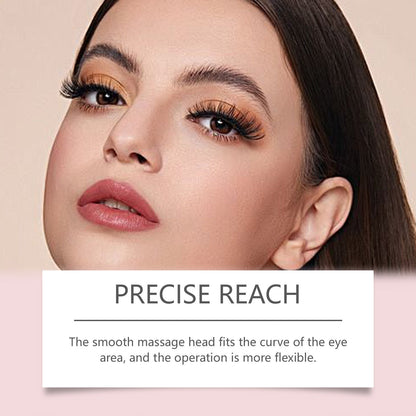 Light Eye Massage Cream                  with Caffeine & Hyaluronic Acid for Dark Circles Firming Fine Lines Hydrating Moisturizing Radiant Skin Care with Red Light Micro-Vibration Head