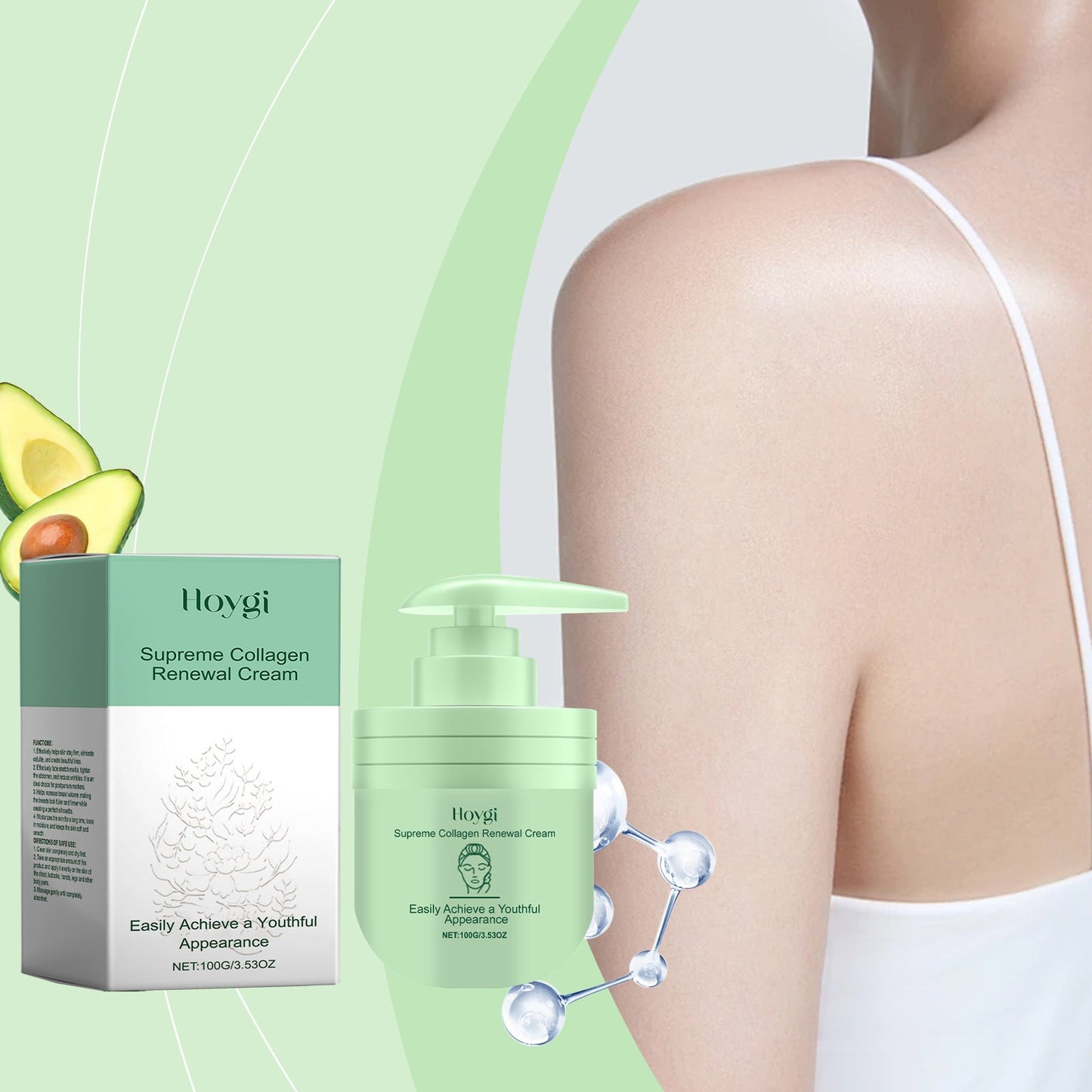✨️Advanced Formula 2.0🌿🌿 (🔥LAST DAY SALE-80% OFF🔥)- HZA™ Luxurious Collagen Firming Cream Pro