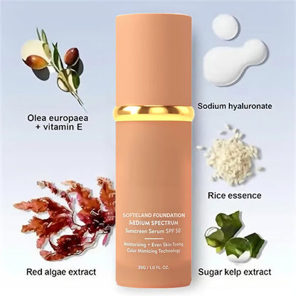 🏆Flash Sale⚡ 50K+ SOLD! Almost Gone - Foundation 4 in 1 - Medium Spectrum