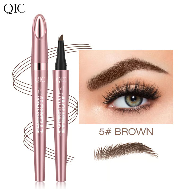 🔥BUY 1 GET 1 FREE --First special offer in 2026🔥Waterproof Micro-Fork Eyebrow Pencil, Long-Lasting Brow Pen for Natural Hair-Like Strokes