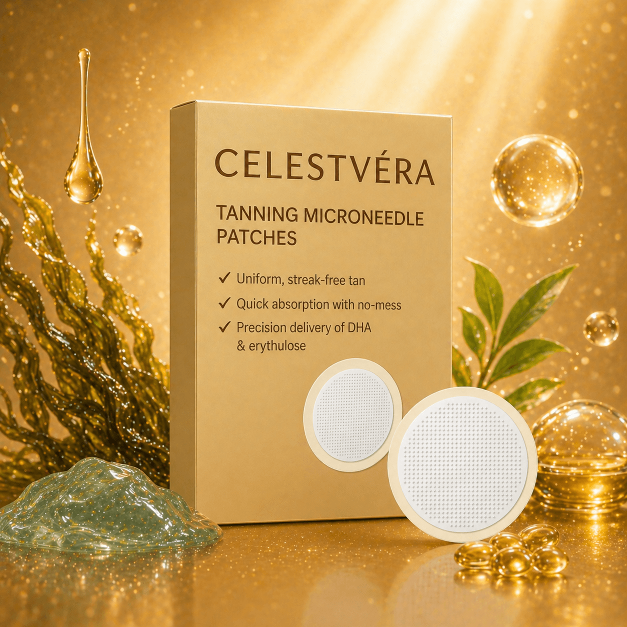 ✨ LAST DAY BUY 1 GET 1 FREE✨Celestvéra Tanning Microneedle Patches