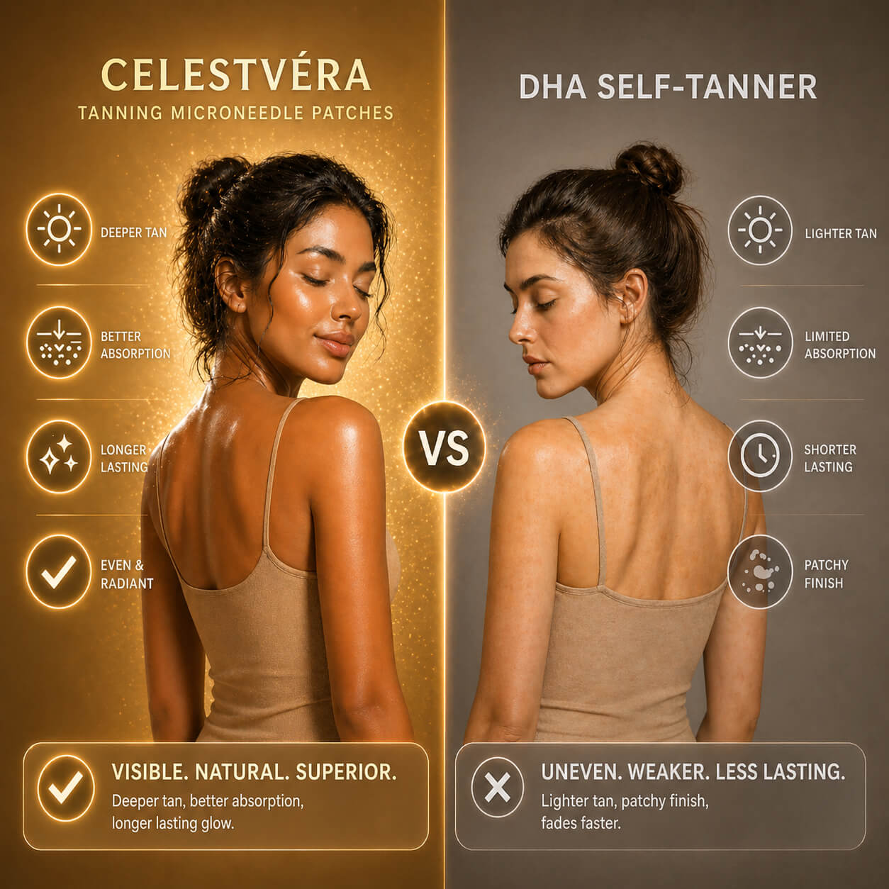 ✨ LAST DAY BUY 1 GET 1 FREE✨Celestvéra Tanning Microneedle Patches