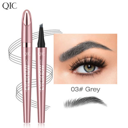🔥BUY 1 GET 1 FREE --First special offer in 2026🔥Waterproof Micro-Fork Eyebrow Pencil, Long-Lasting Brow Pen for Natural Hair-Like Strokes