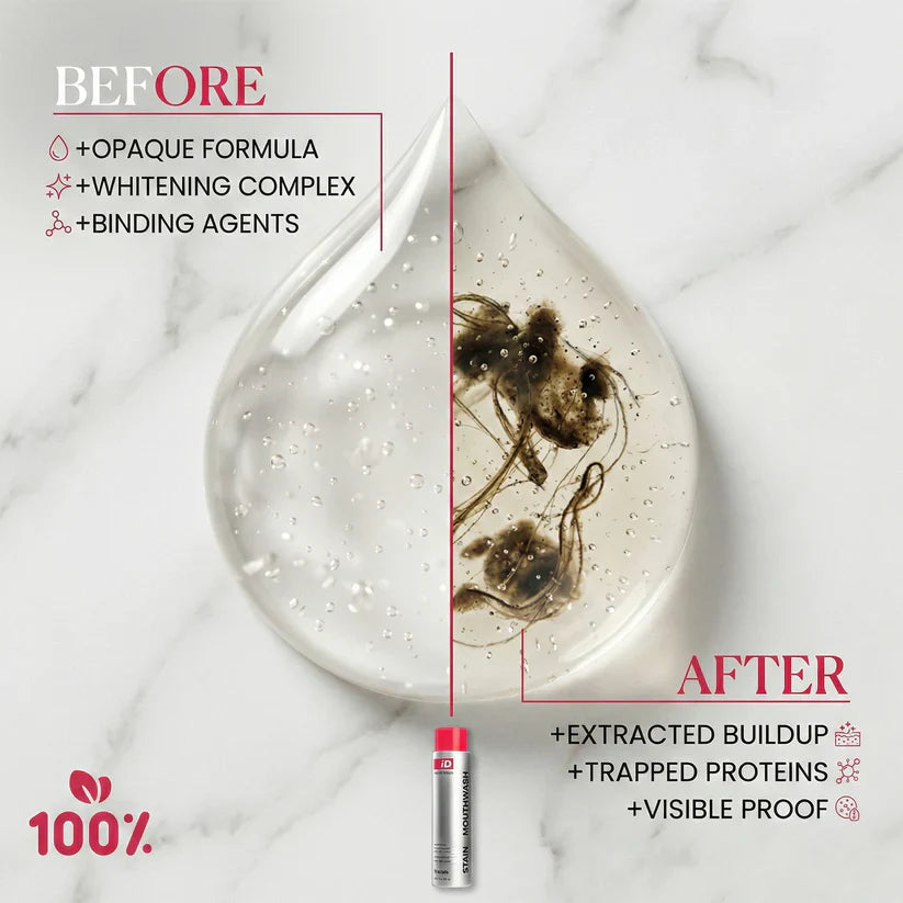 🦷Power Stain-Removing Mouthwash – Brighter Teeth in Every Rinse 💎